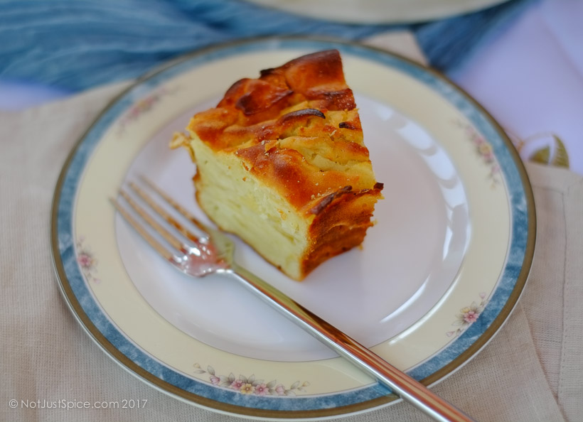 Apple Ring Cake | Apple Ciambella on notjustspice.com